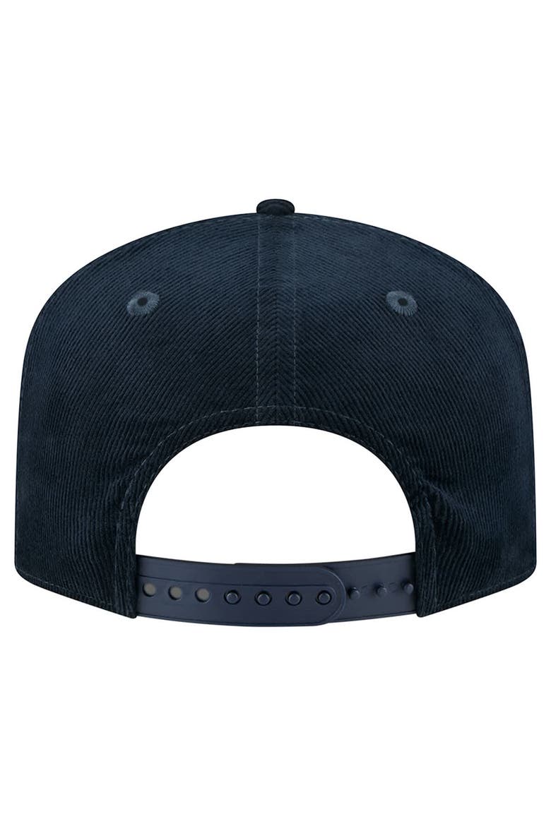Men's New Era Navy Dallas Cowboys Retro Joe Nostalgic Corduroy Golfer Adjustable Hat, Alternate, color, Navy