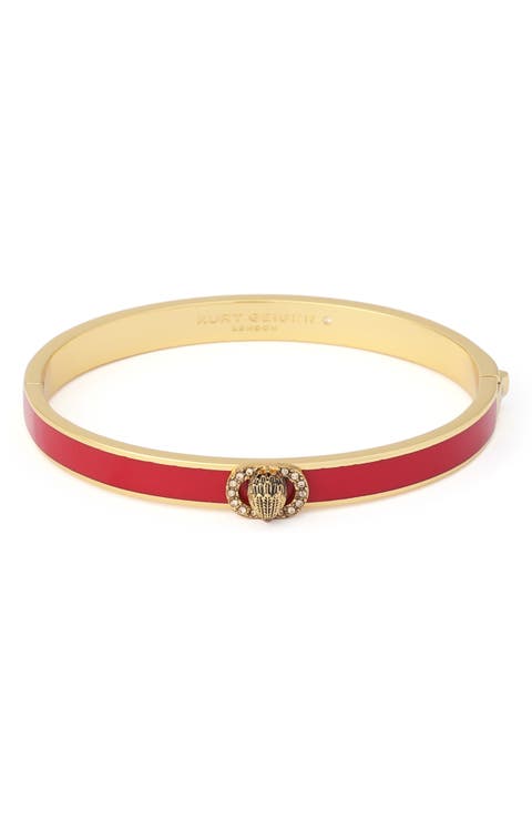 Chelsea Enamel Hinged Bangle