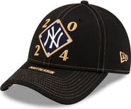 New Era Men's New Era Black New York Yankees 2024 American League Division Series Champions Locker Room 9FORTY Adjustable Hat