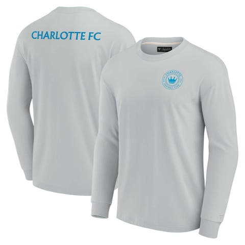 Unisex Fanatics Signature Gray Charlotte FC Elements Super Soft Long Sleeve T-Shirt