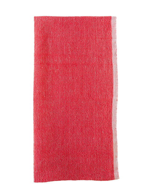 Kd Weave Hand Towel In Red