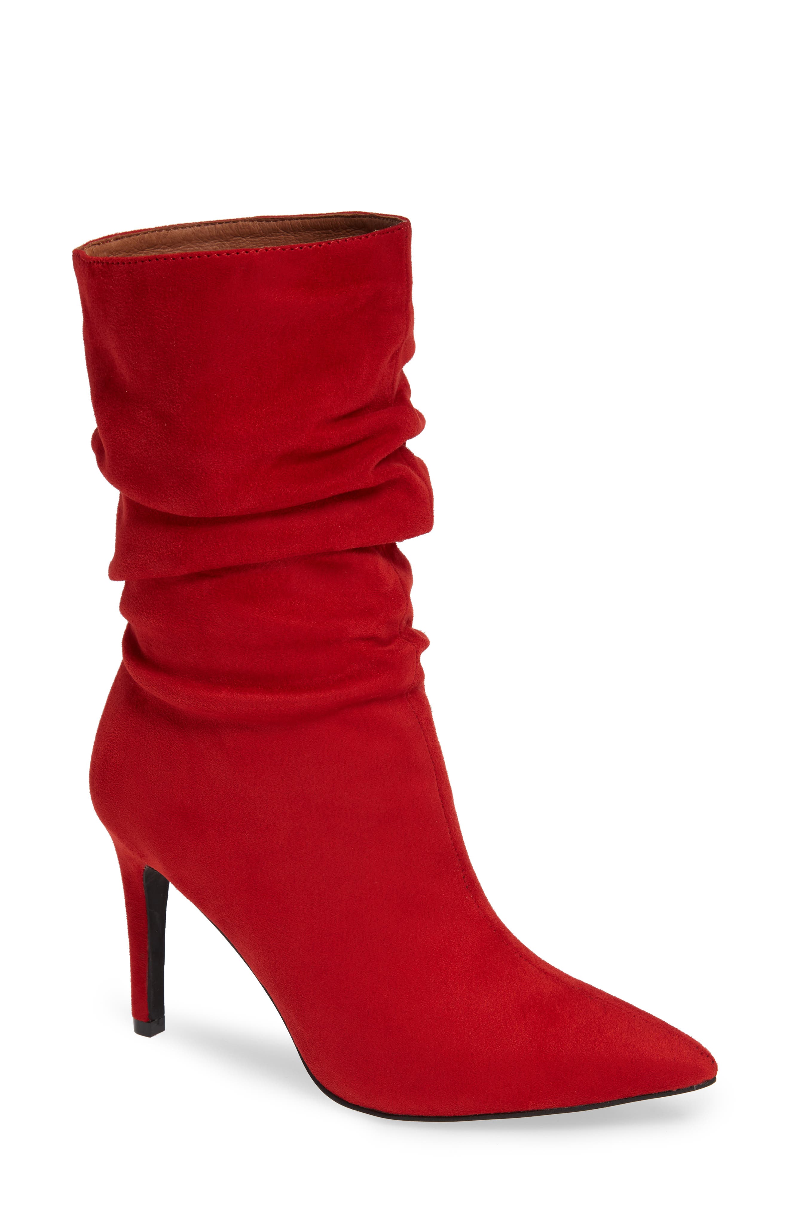 Guillot Boot, Main, color, RED SUEDE