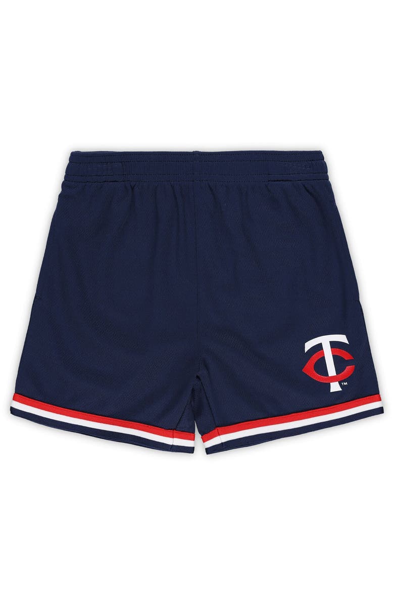 Outerstuff Toddler Fanatics Branded Navy Minnesota Twins Field Ball T-Shirt & Shorts Set, Alternate, color,