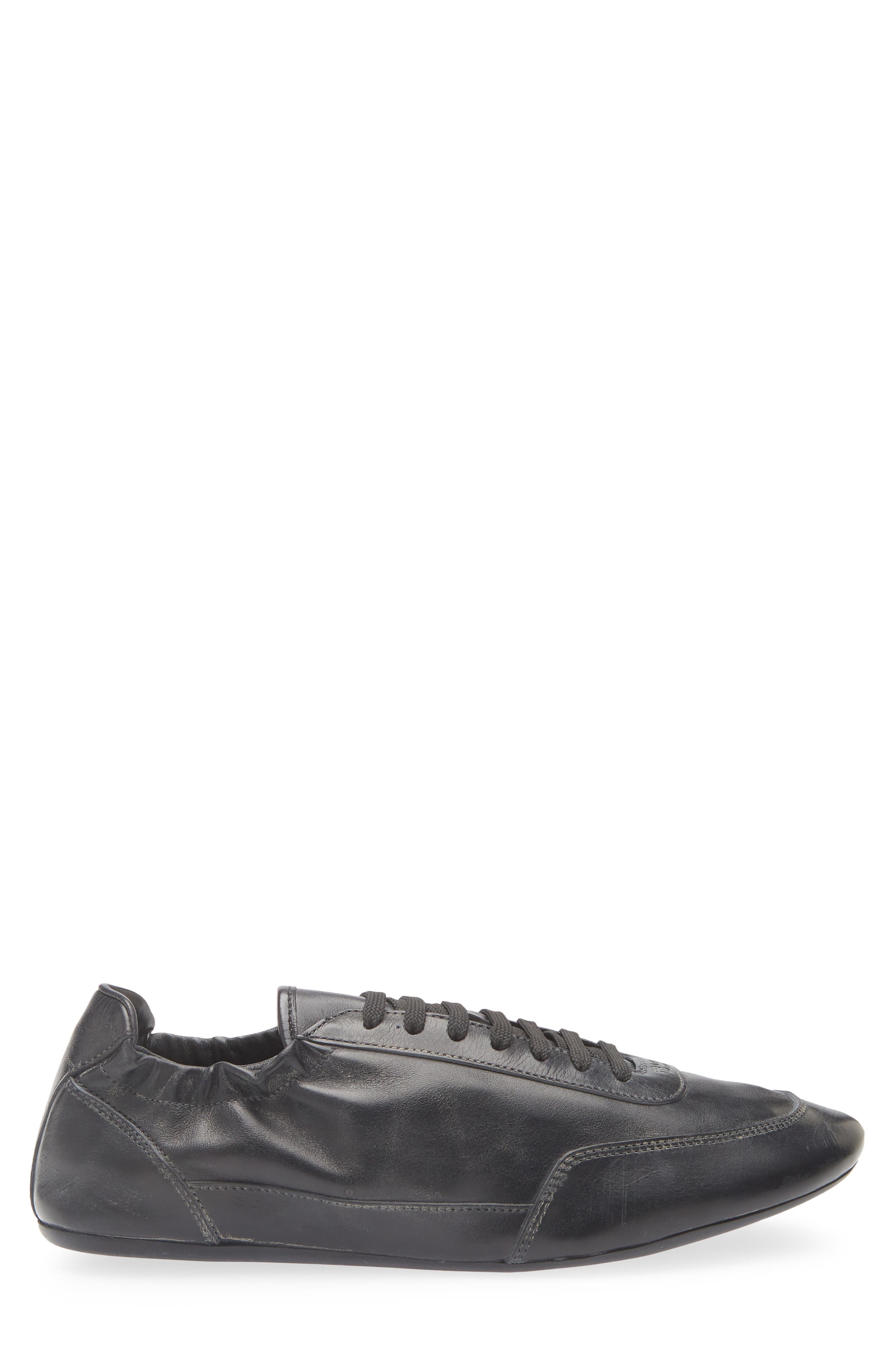 Prada Collapse Low Top Sneaker, Alternate, color, Nero