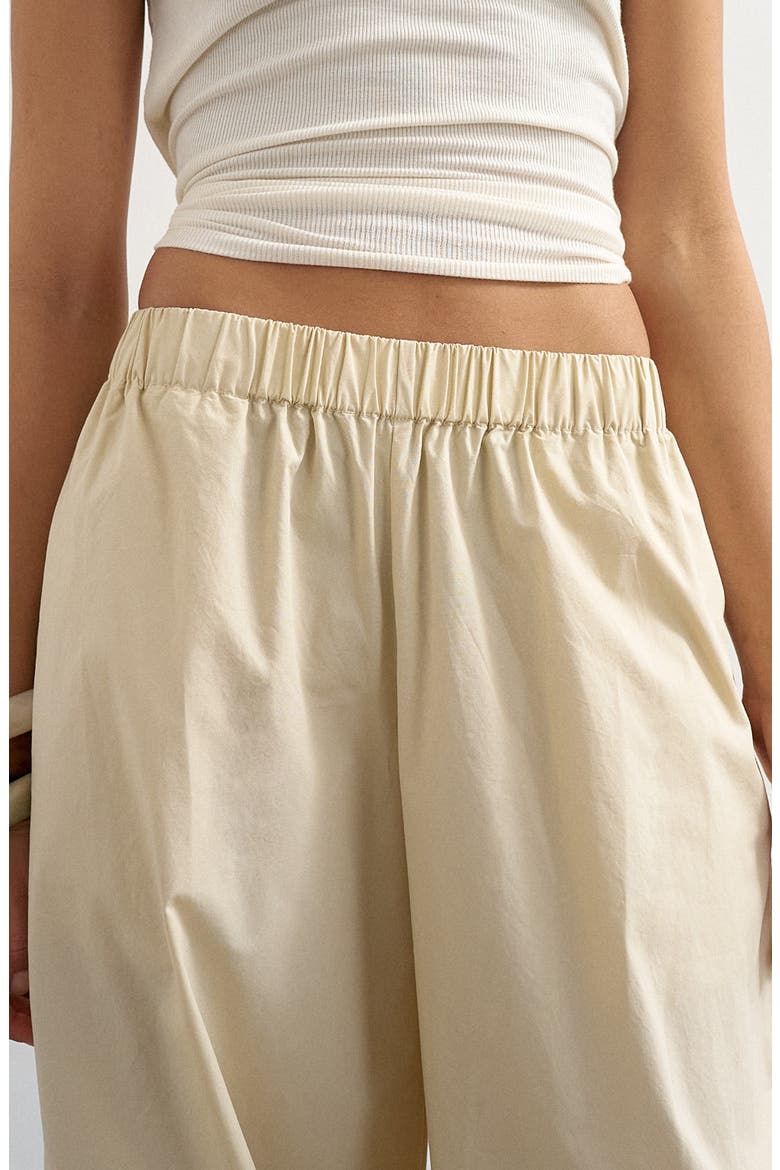 Cotton Balloon Pants, Alternate, color, YELLOW