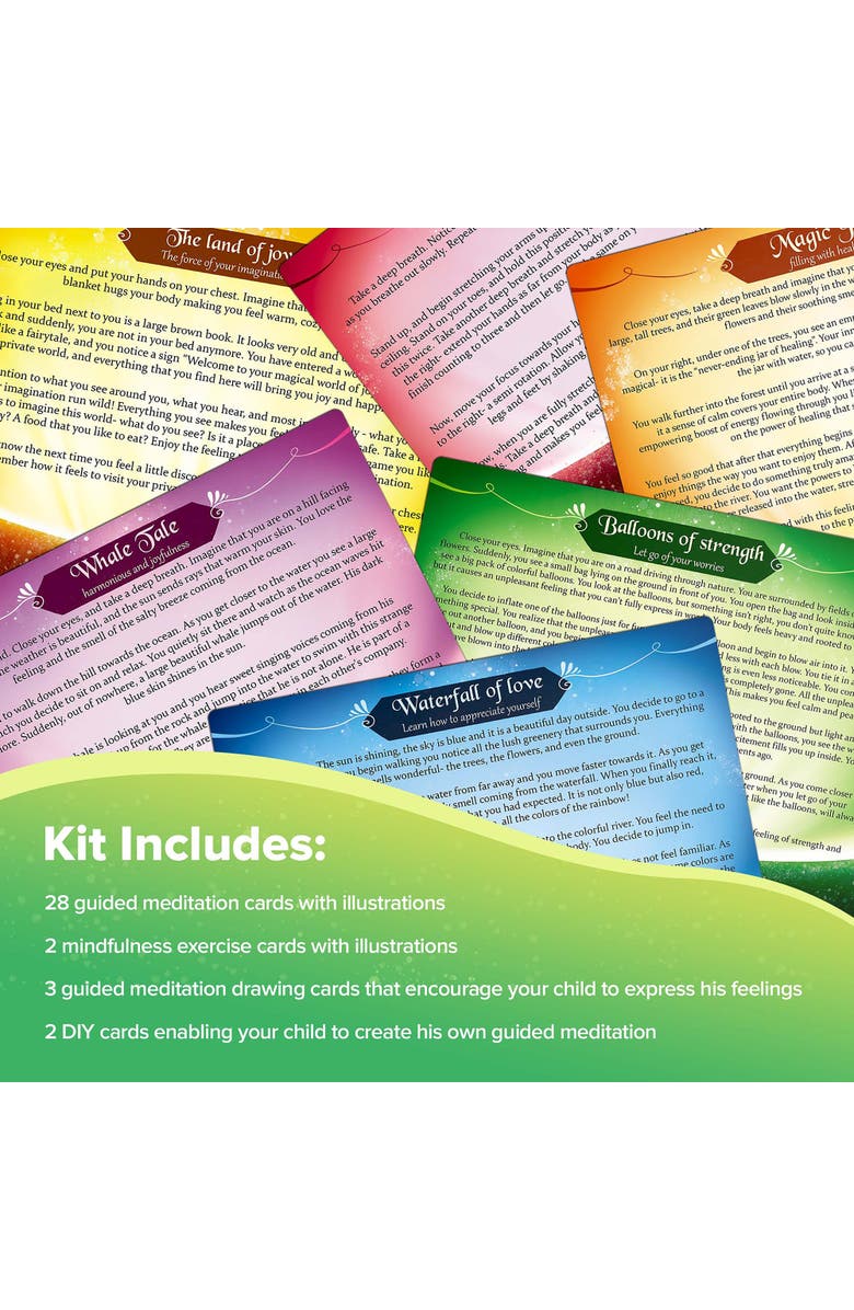 Lupash Games Mindful Land Kids Meditation & Mindfulness Kit, Alternate, color, 