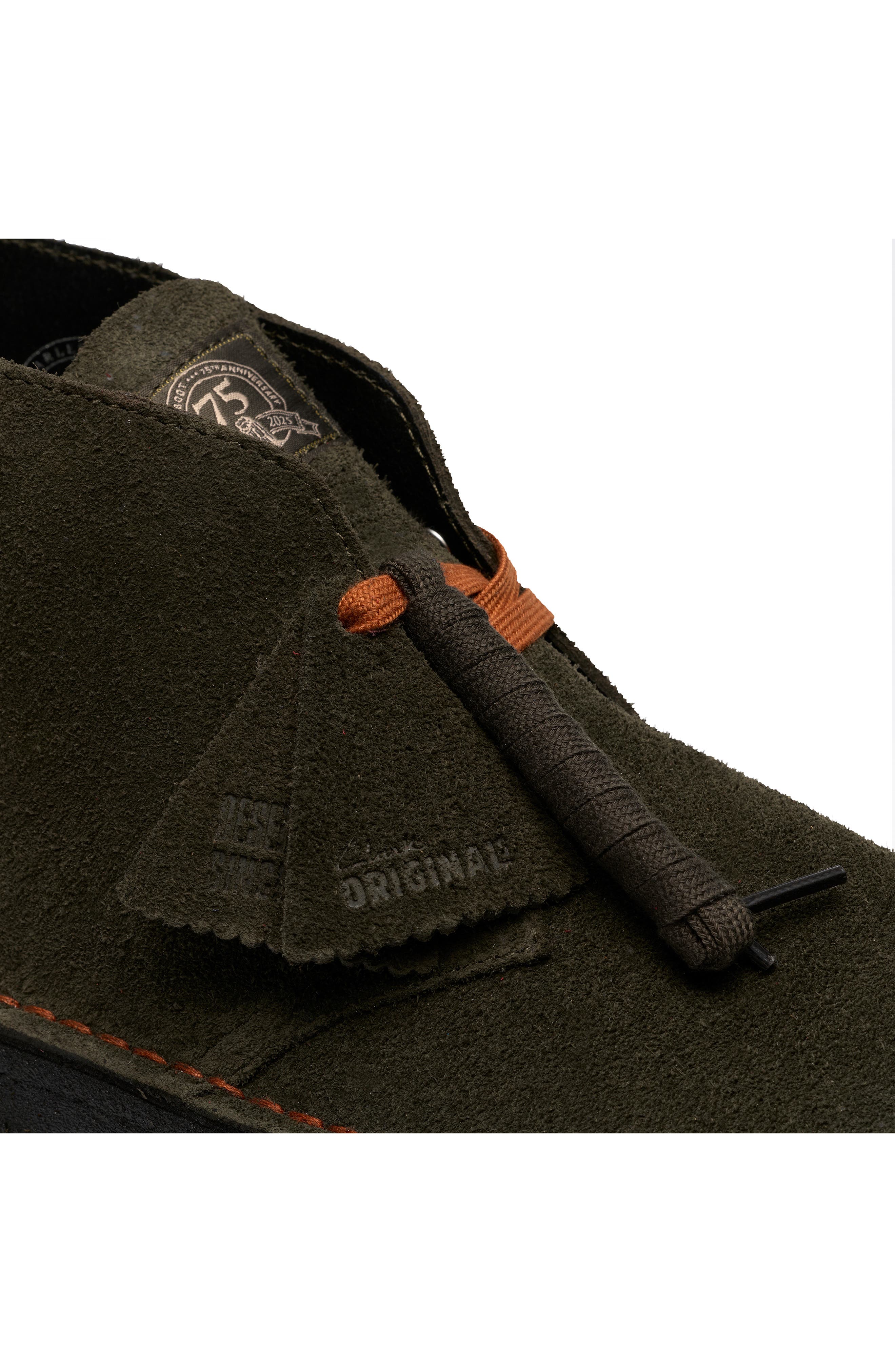 Clarks<sup>®</sup> Originals Desert Boot, Alternate, color, Loden Green Suede