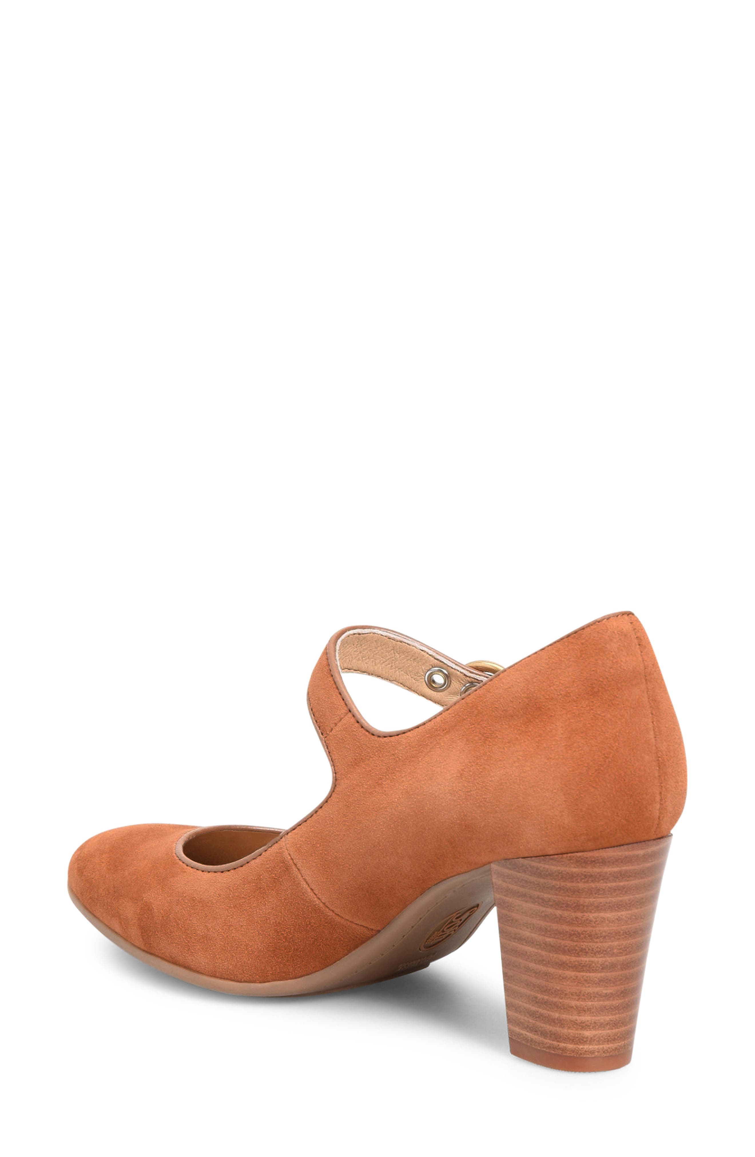 Söfft Petra Mary Jane Pump, Alternate, color, Russet Brown