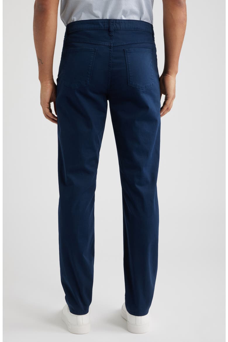 Stretch Cotton Pants, Alternate, color, NAVY