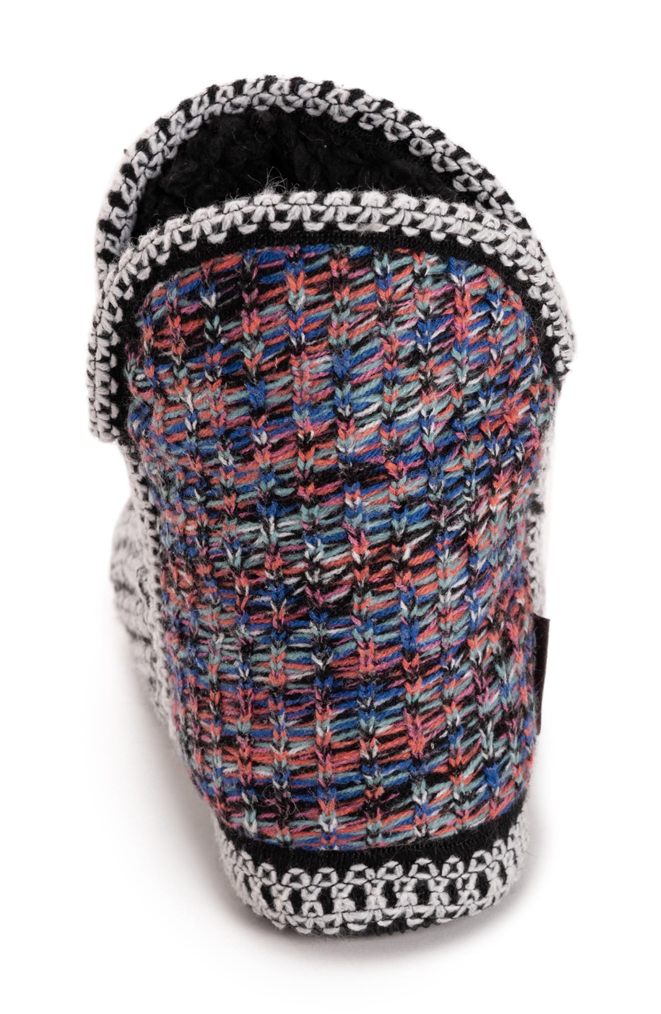 MUK LUKS Amira Indoor/Outdoor Slipper, Alternate, color, Multi Black/ White