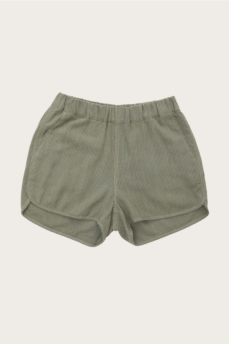 Luca Track Short, Main, color, Olive Pinstripe