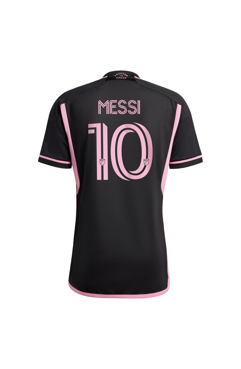 adidas Men's adidas Lionel Messi Black Inter Miami CF 2023 La Noche Authentic Jersey, Alternate, color, 