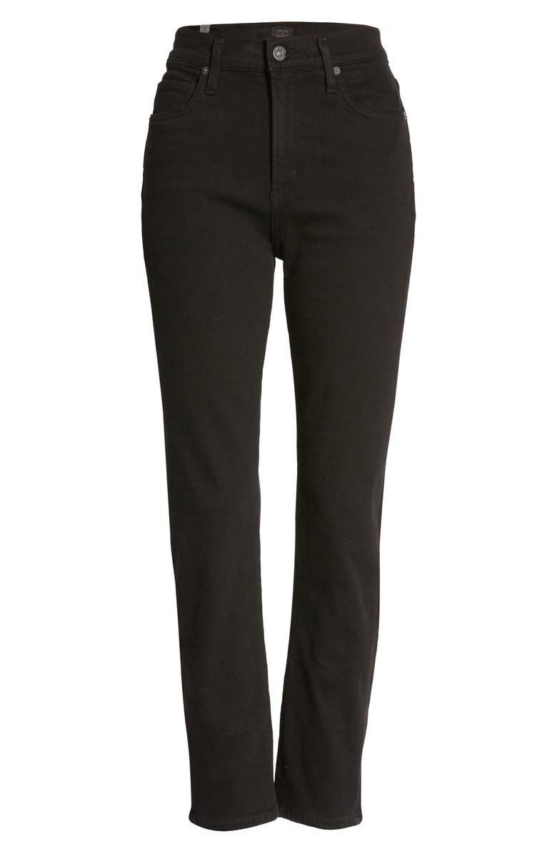 Citizens of Humanity Harlow High Waist Ankle Slim Cut Jeans, Alternate, color, 