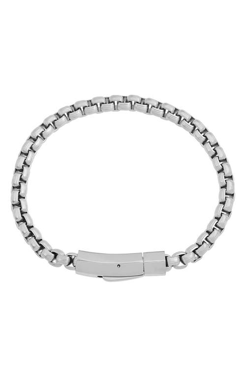 Geoffrey Beene Box Chain Bracelet