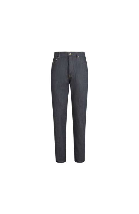 Comfort denim trousers