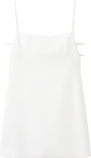 MANGO Featuring Hailey Bieber Side Cutout Detail Minidress