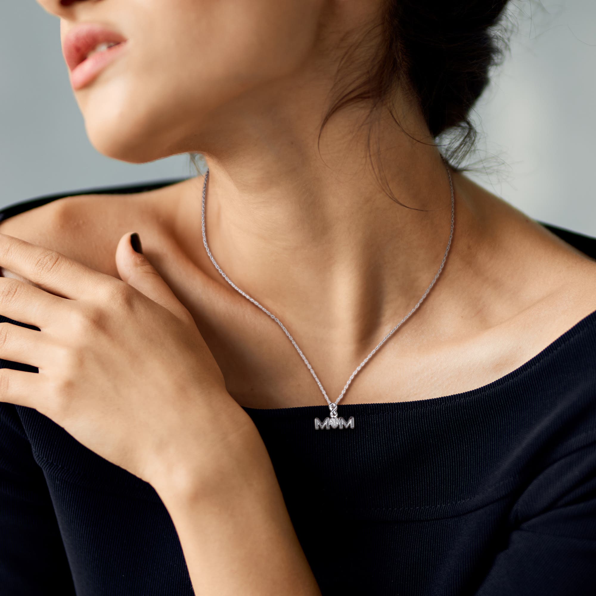 Julianna B. Diamond Infinity Heart 