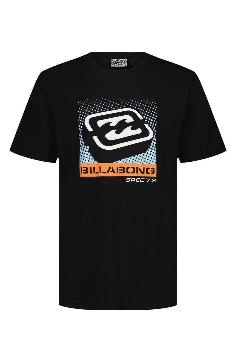 Billabong Kids' Spec 3D Logo Graphic T-Shirt, Main, color, Black
