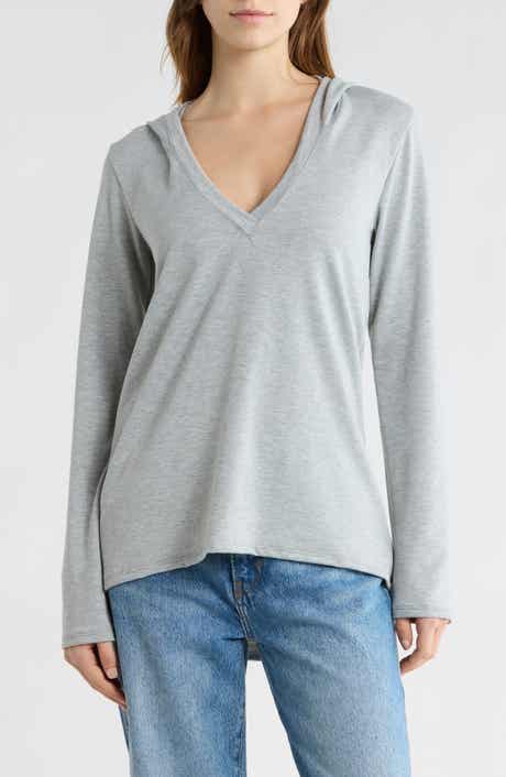 GO COUTURE Hooded High-Low Tunic