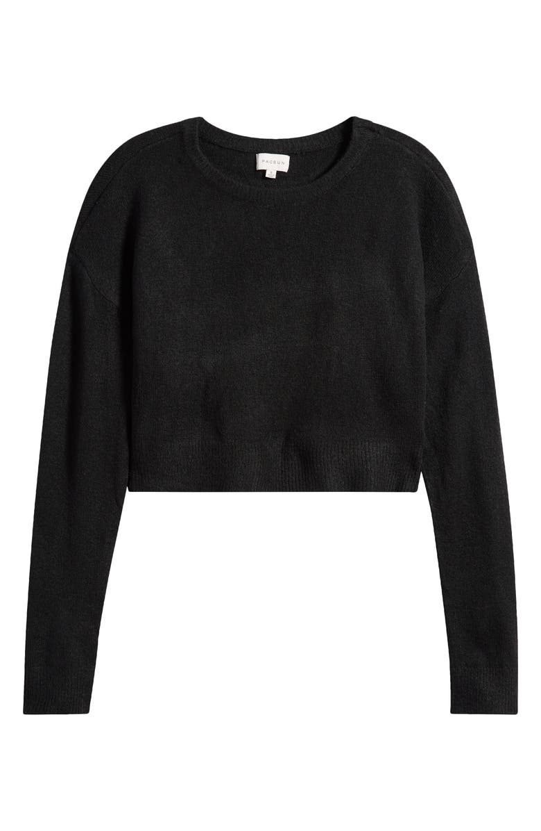 PacSun Iris Crewneck Crop Sweater, Alternate, color, 