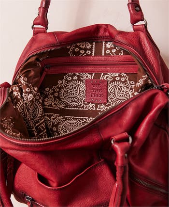 Emerson Lambskin Leather Tote