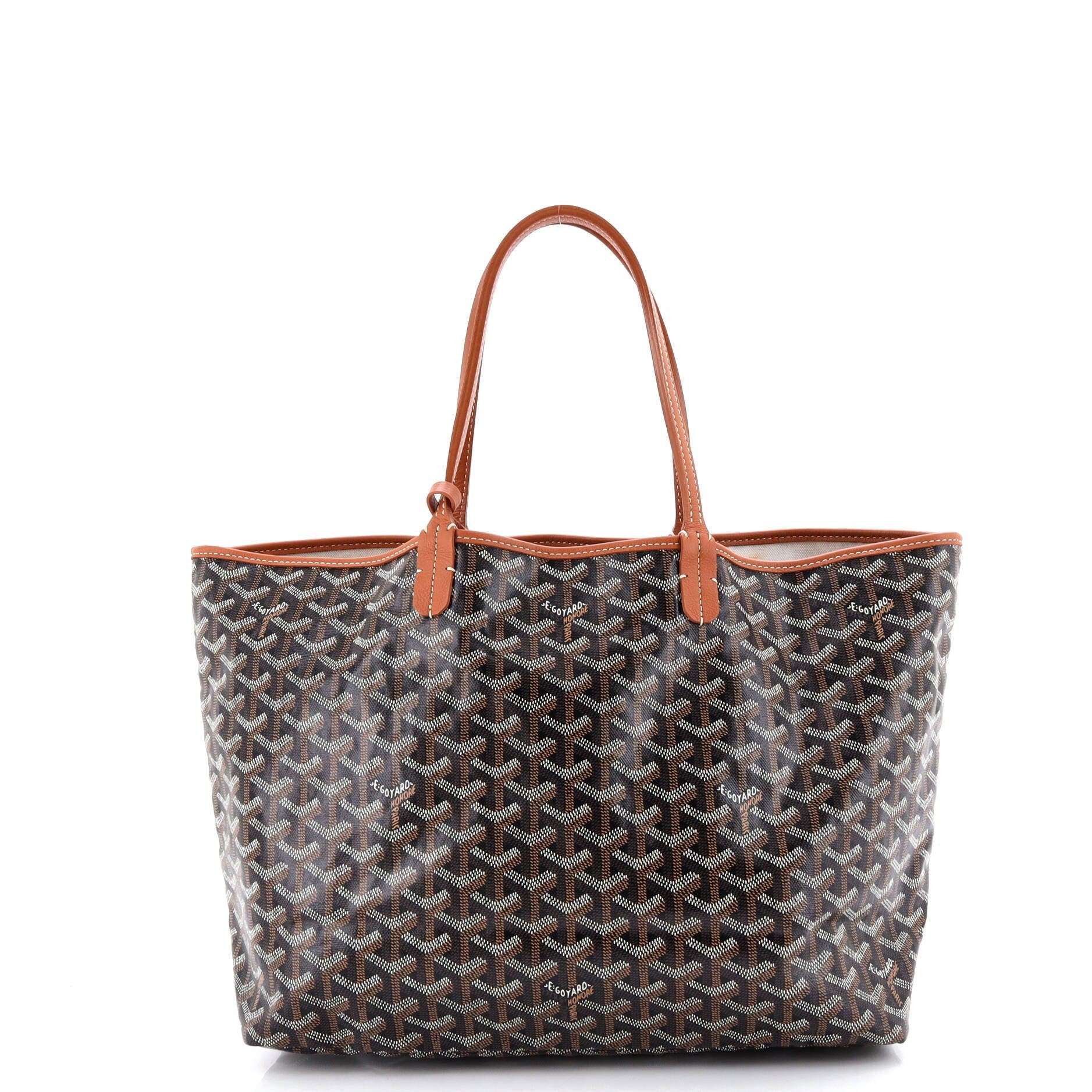 Pre-Owned Goyard Saint Louis Tote Coated Canvas PM, Alternate, color, 