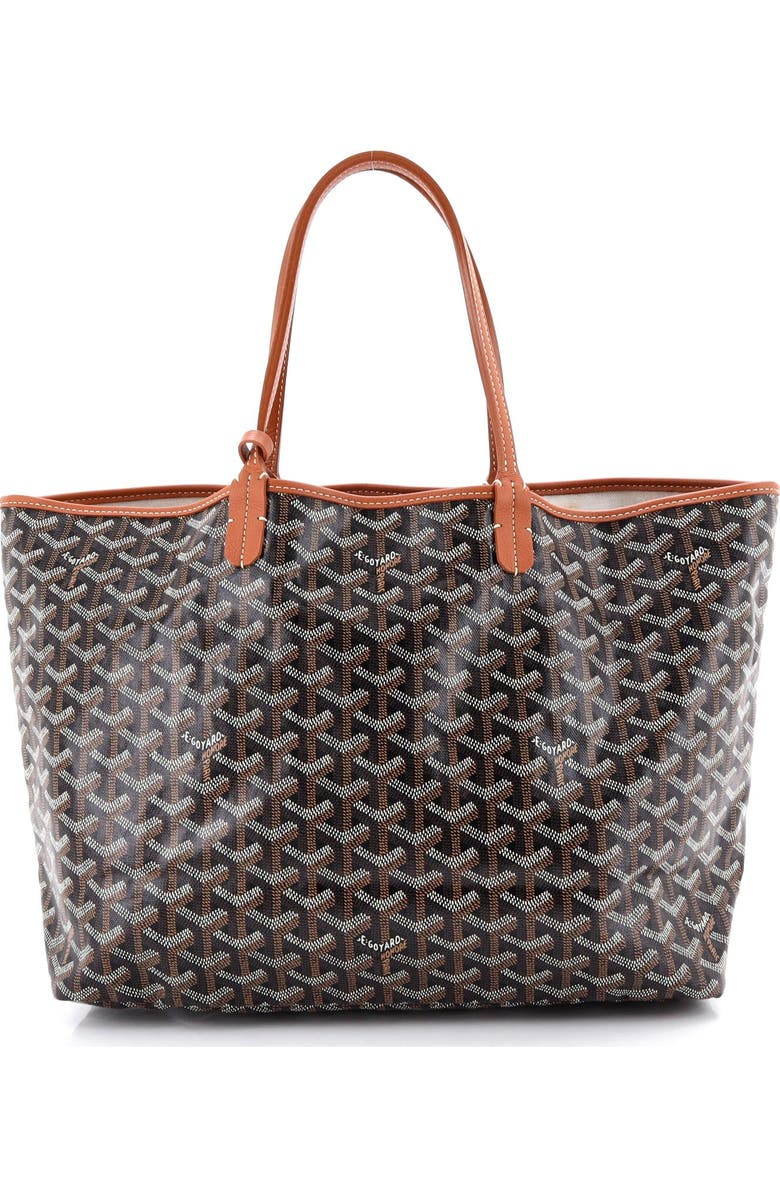 Pre-Owned Goyard Saint Louis Tote Coated Canvas PM, Alternate, color, Brown