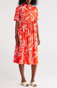国内発送【DKNY】オンブレシャツドレス DKNY Short Sleeve Cotton Shirtdress | Nordstromrack
