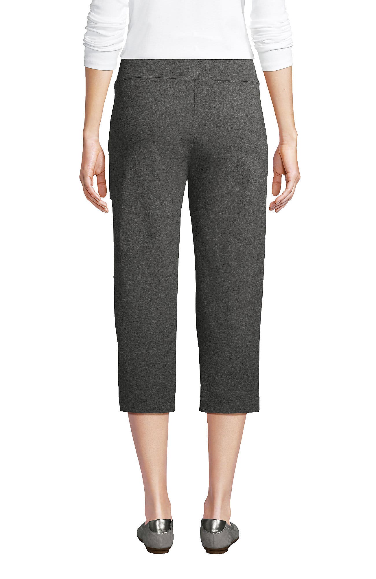 Starfish Mid Rise Pull On Crop Pants - image 4