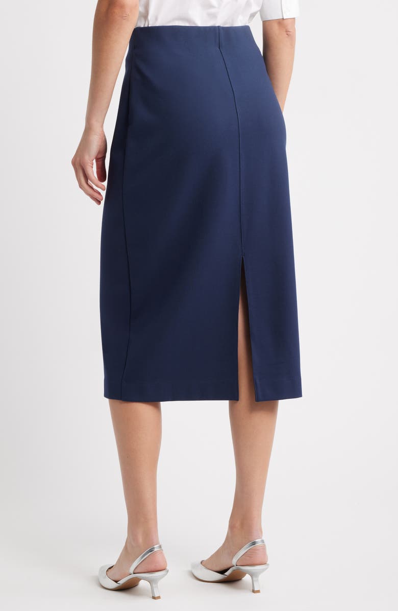 Caslon<sup>®</sup> Ponte Pencil Skirt, Alternate, color, Navy Still