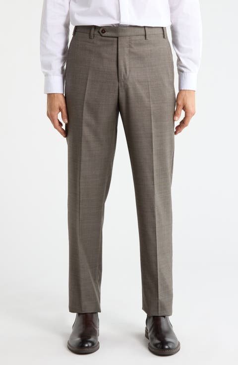 Devon Wool Straight Leg Pants (Regular & Big)