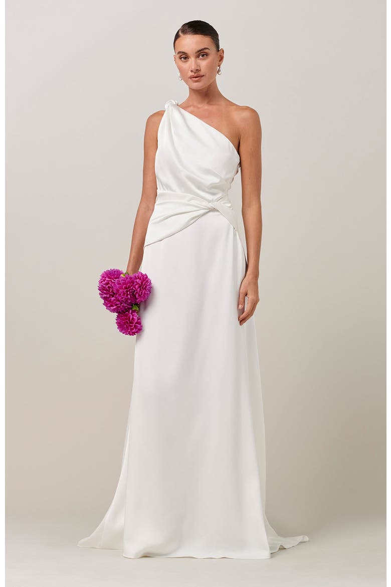 Chiari Gown, Alternate, color, White