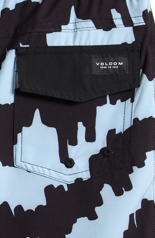 VOLCOM BABY VOLCOM KIDS' LIDO SWIM TRUNKS 