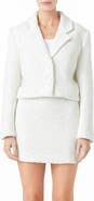 Endless Rose Sequin Crop Blazer