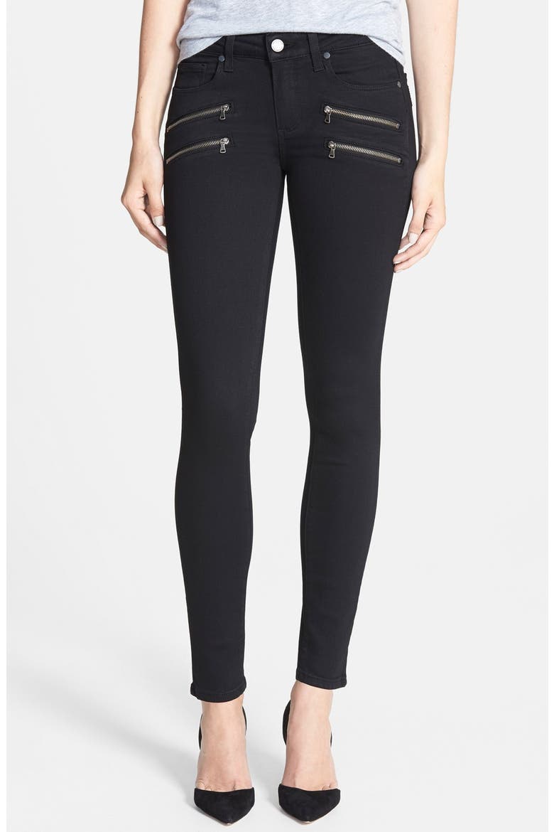 Transcend - Edgemont Ultra Skinny Jeans, Main, color, BLK SHADOW