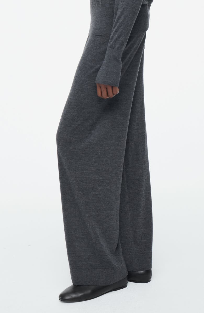 COS Pull-On Wool Trousers, Alternate, color, 