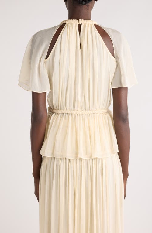 ISABEL MARANT ISABEL MARANT ROSALINE SILK GAUZE TOP