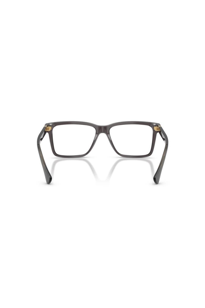 58mm Rectangle optical glasses, Alternate, color, Grey