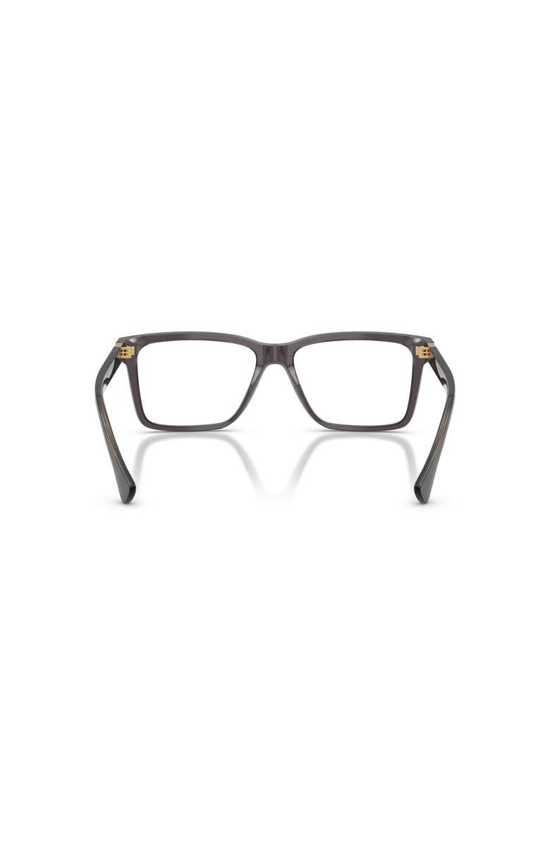 Versace 58mm Rectangle optical glasses, Alternate, color, Grey