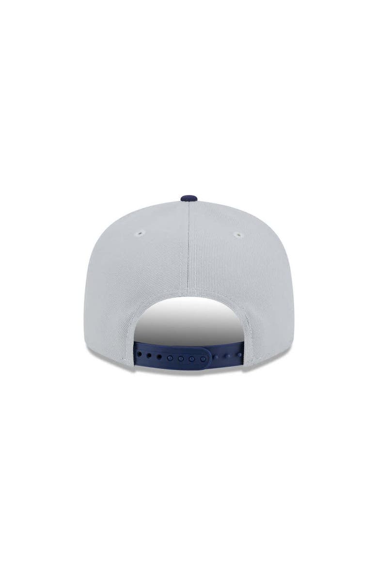 New Era Men's New Era Gray/Navy Dallas Cowboys Color Pack Two-Tone 9FIFTY Snapback Hat, Alternate, color, 