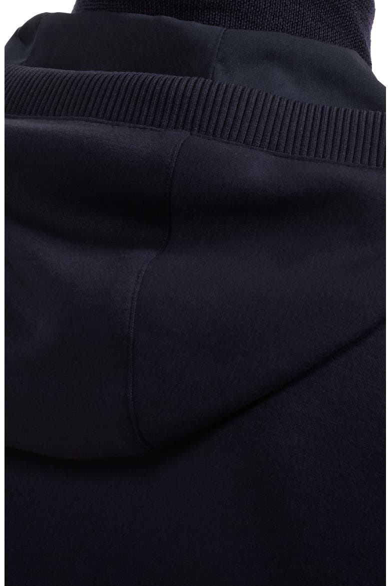 Soft Touch Full Zip Hoodie, Alternate, color, NAVY