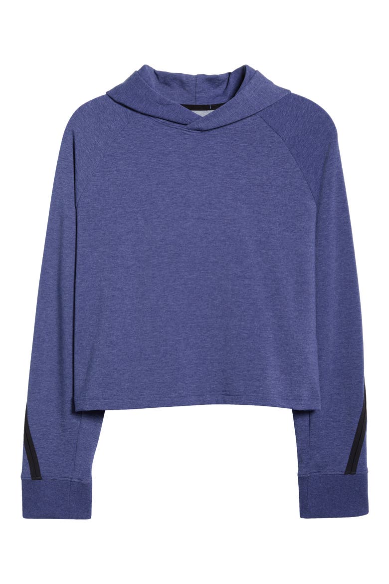 Studio Crop Hoodie, Alternate, color, ACAI