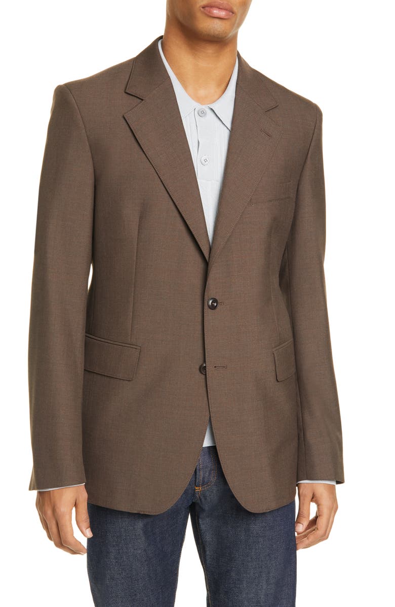 Lemaire Single Breasted Blazer, Main, color, 