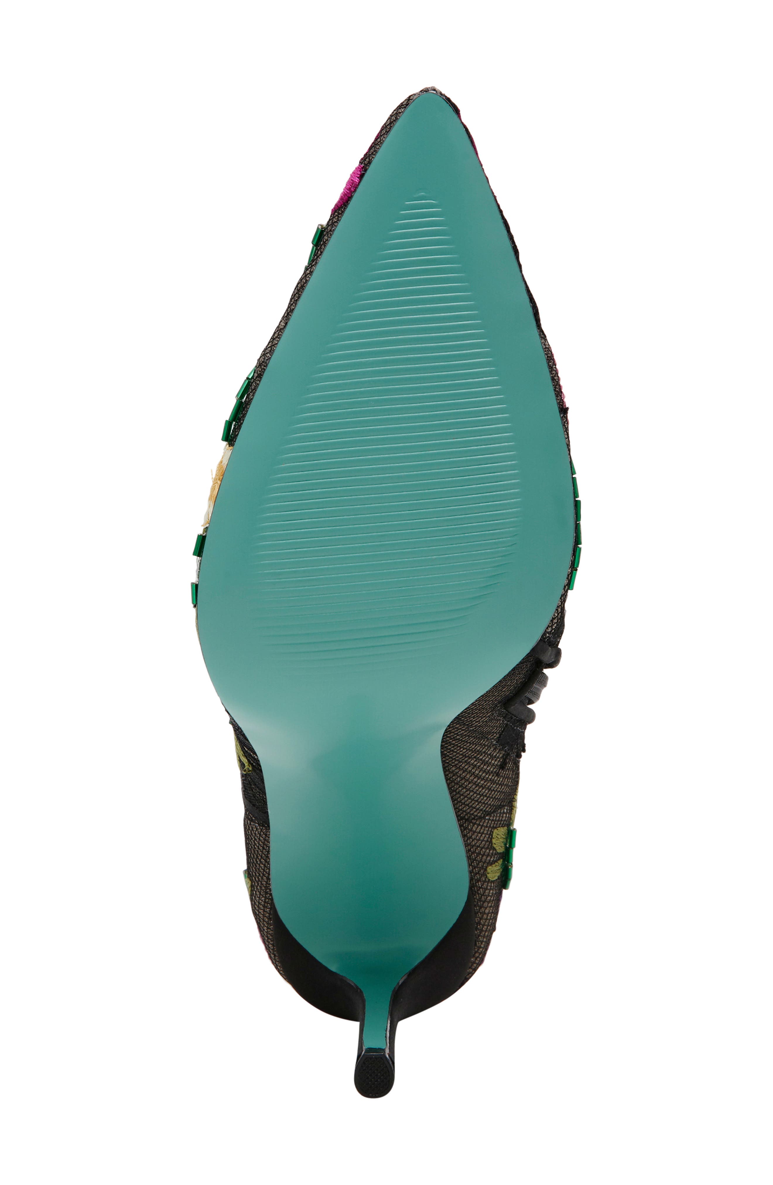 Betsey Johnson Knox Pointed Toe Bootie, Alternate, color, 