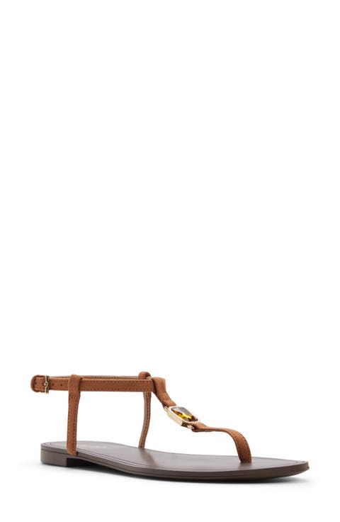 Sandstone Ankle Strap Sandal (Women)