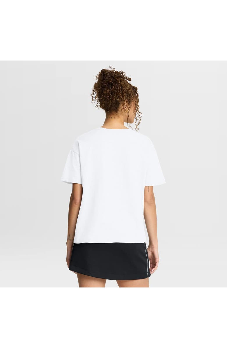 FANATICS Women
s Fanatics White San Francisco 49ers Redzone Slub Boxy T-Shirt, Alternate, color, White