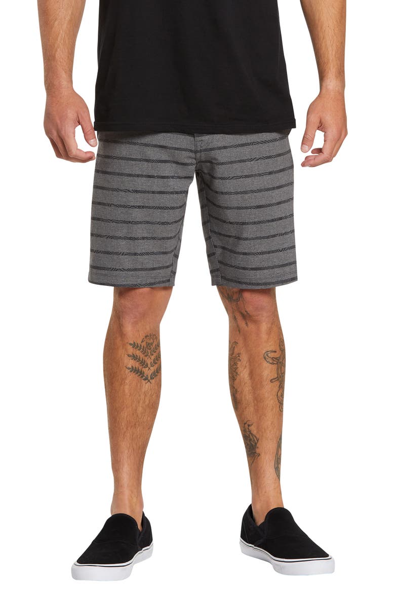 Frickin Surf N' Turf Hybrid Shorts, Main, color, BLACK OUT