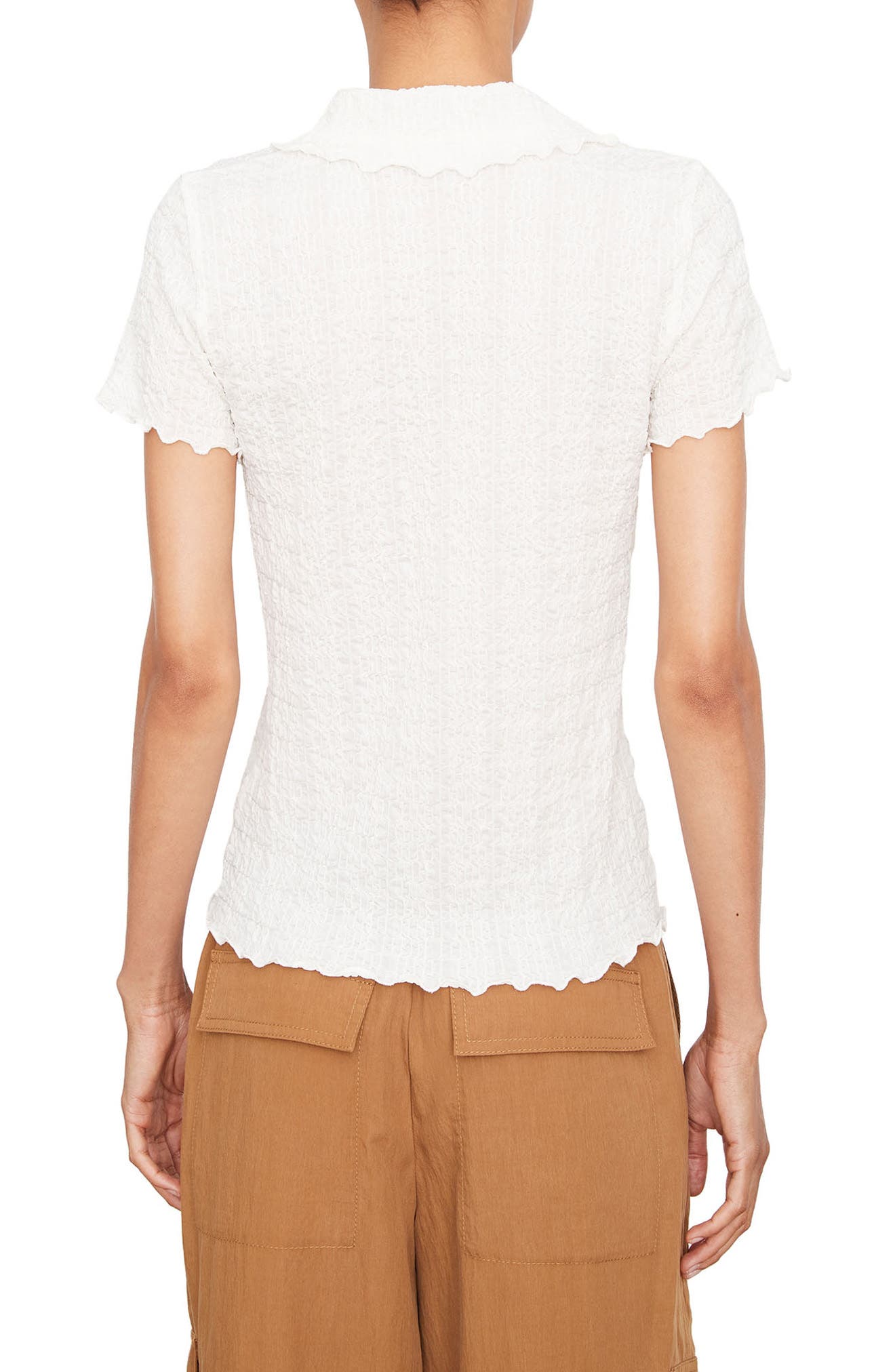 Vince Puckered Button-Up Shirt (Women) | Nordstromrack