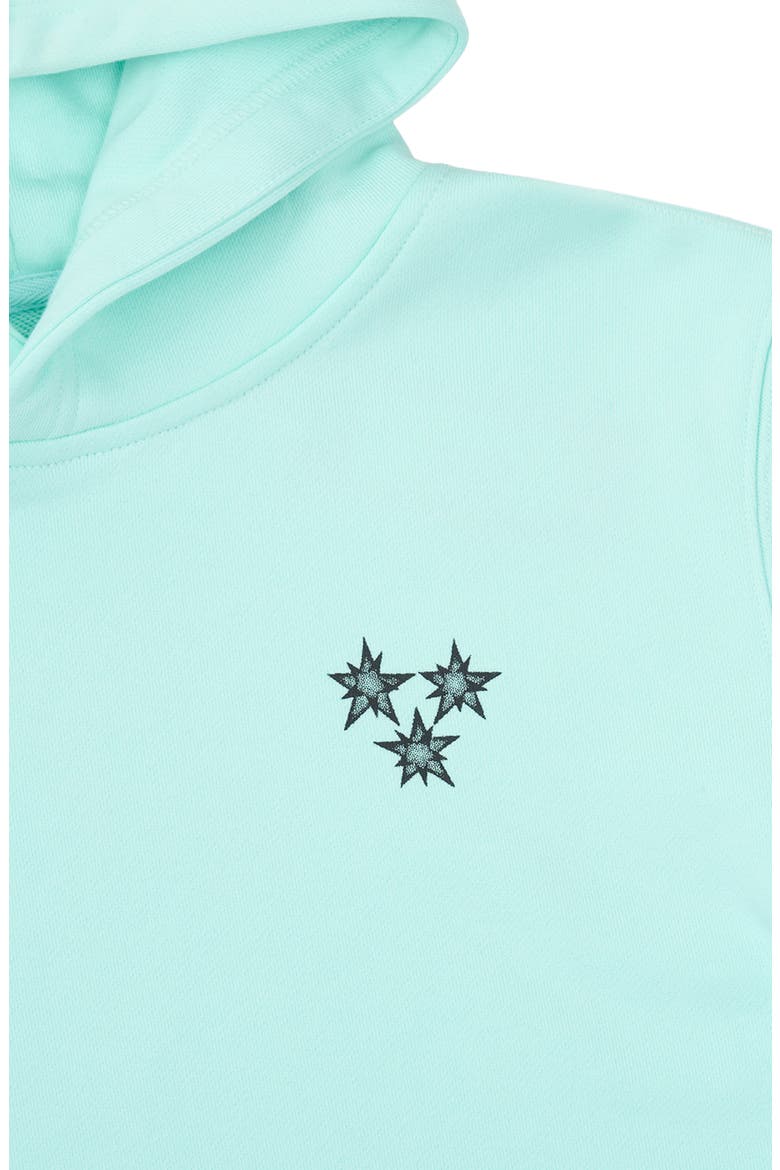 Kids' Eden Hoodie, Alternate, color, TURQUOISE SPIKE RTA