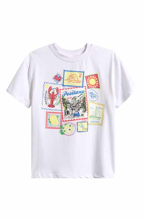 Tween Diva Kids' Positano Graphic T-Shirt